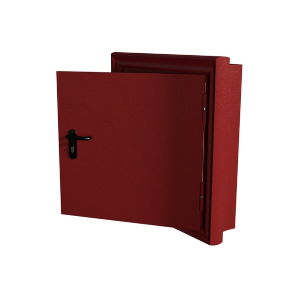 Однопольный глухой кровельный люк (красный) 02 Однопольный глухой кровельный люк (красный) 02