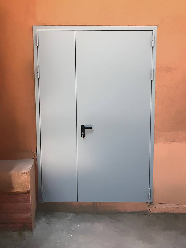 Полуторная дверь (г. Фрязино, ул. Советская, д.10а) Полуторная дверь (г. Фрязино, ул. Советская, д.10а)