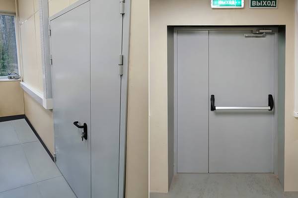 Полуторопольная дверь «антипаника» (АО «ГНЦ РФ ТРИНИТИ») Полуторопольная дверь «антипаника» (АО «ГНЦ РФ ТРИНИТИ»)