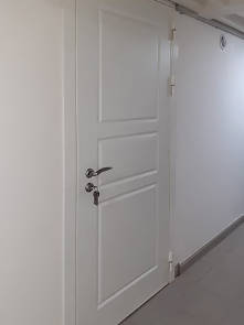 Дверь с МДФ накладкой Дверь с МДФ накладкой